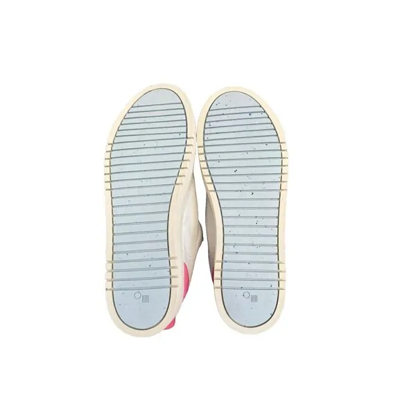 Oncept London White Blue Mist Leather Platform Sneaker Streetwear Pink Orange 7