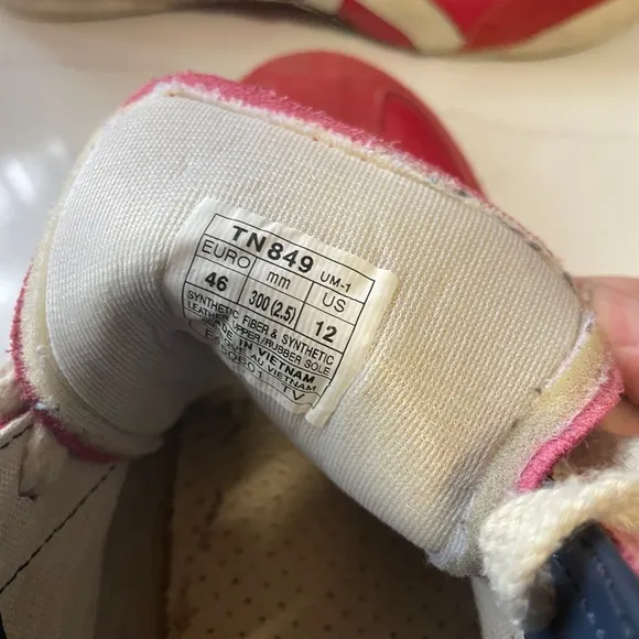 Onitsuka Tiger / Tokyo / high-top / red / size 12
