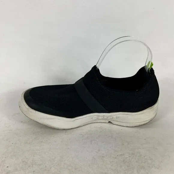 OOFOS OOmg Trainers Shoes Women's 9 Black Mesh Athletic Sneakers Q2-4302018-1