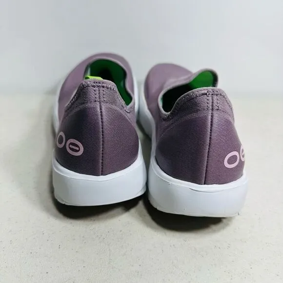 OOfos OOmg Eezee Shoes Women's Comfort Slip On Size 9 Mauve Purple