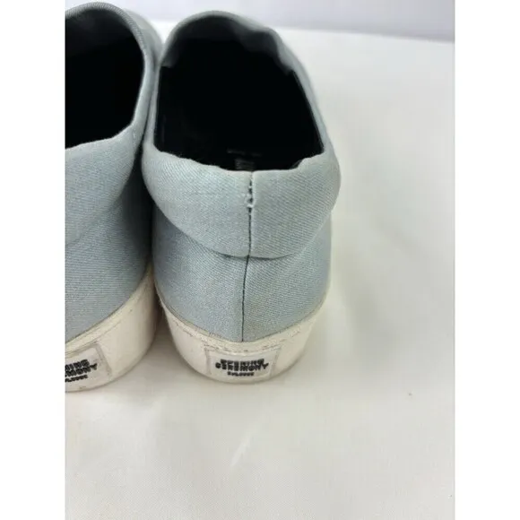 Opening Ceremony Cici Denim Slip On Sneakers Blue 8.5 39