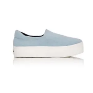 Opening Ceremony Cici Denim Slip On Sneakers Blue 8.5 39