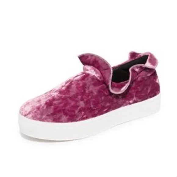 Opening Ceremony Didi Velvet Platform Sneakers NWB