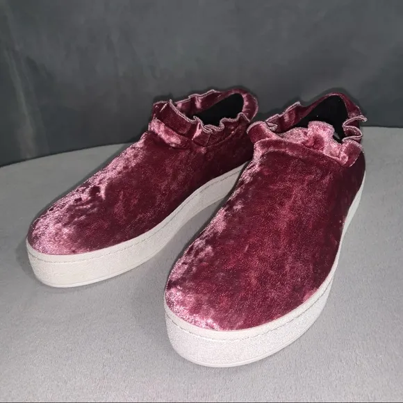 Opening Ceremony Didi Velvet Platform Sneakers NWB