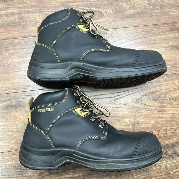Orthofeet 681 Granite Composite Toe Orthopedic Mens Work‎ Boots Sz 13 2E Wide