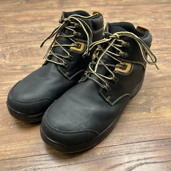 Orthofeet 681 Granite Composite Toe Orthopedic Mens Work‎ Boots Sz 13 2E Wide