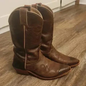 OU Oklahoma University Nocona Leather Cowboy Boots Womens 7