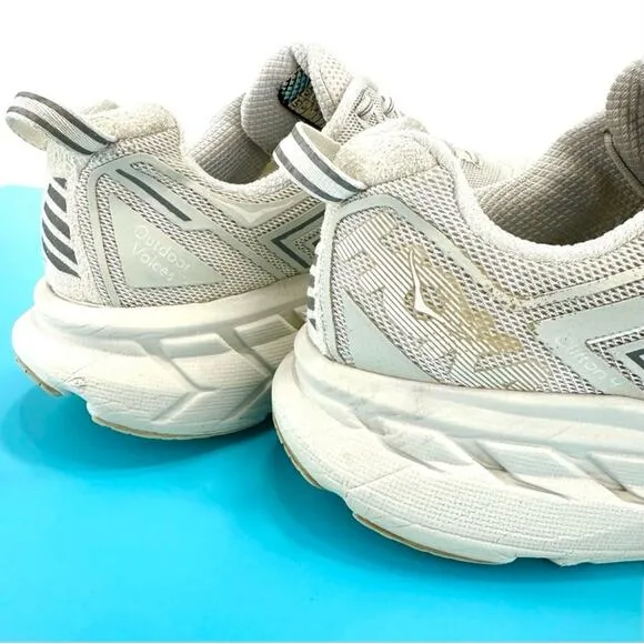 OUTDOOR VOICES X HOKA ONE ONE CLIFTON 4 RUNNING SHOES / ATHLEISURE SNEAKERS.