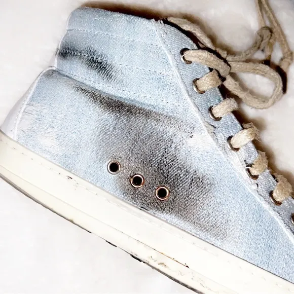 P448 Denim High Top Skate Sneaker