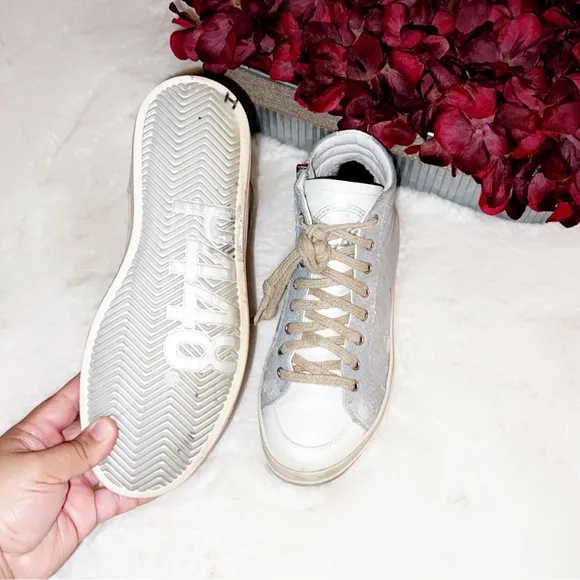P448 Denim High Top Skate Sneaker