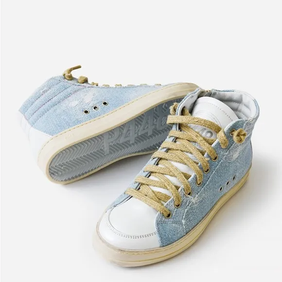 P448 Denim High Top Skate Sneaker