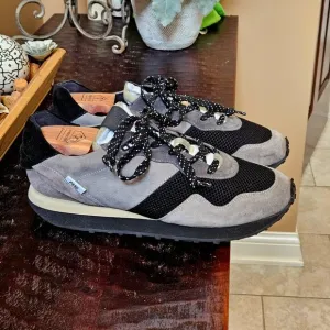 P448 Men's Cancun Runners, Gray/Black, Sz 11.5 - 12 (EU 45)