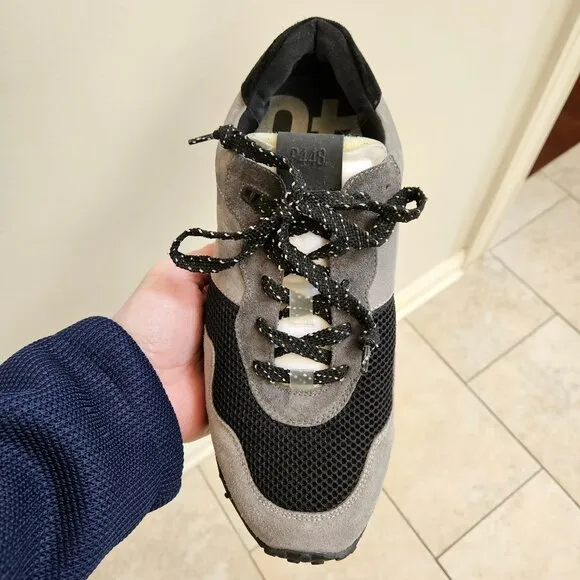 P448 Men's Cancun Runners, Gray/Black, Sz 11.5 - 12 (EU 45)