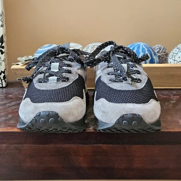P448 Men's Cancun Runners, Gray/Black, Sz 11.5 - 12 (EU 45)