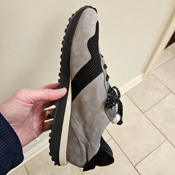 P448 Men's Cancun Runners, Gray/Black, Sz 11.5 - 12 (EU 45)