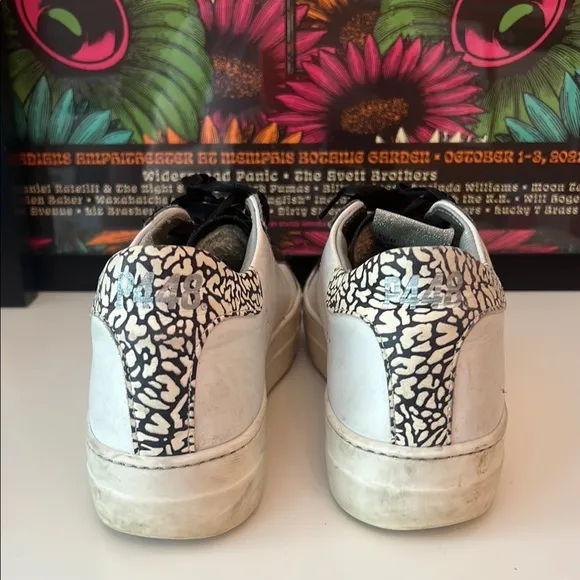 P448 Thea Platform Sneakers-Size 38