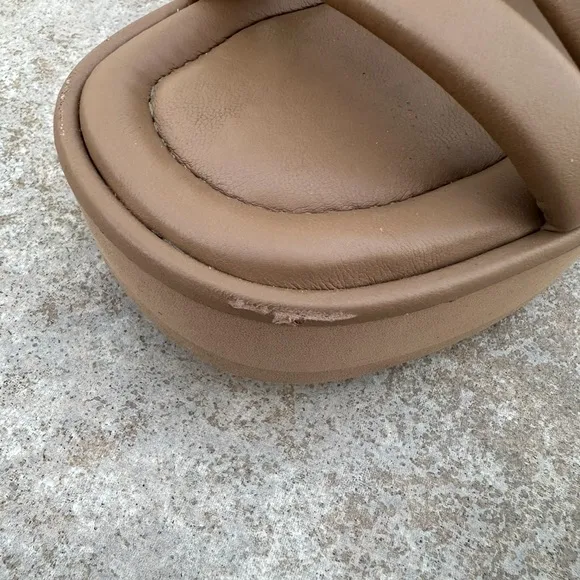 PALOMA BARCELÓMona Wedge Sandals In Nude