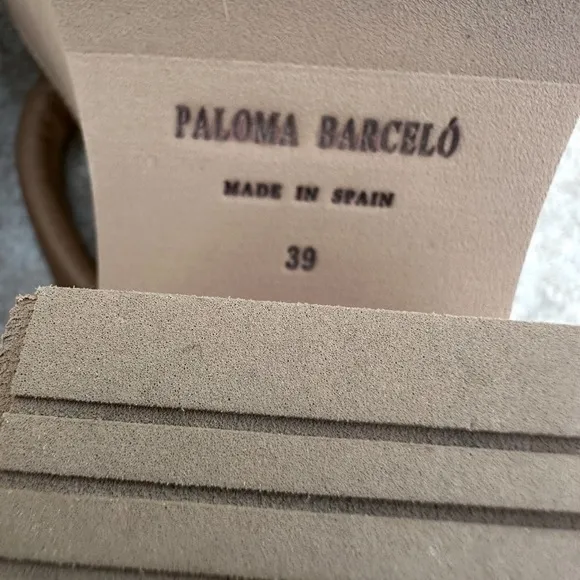PALOMA BARCELÓMona Wedge Sandals In Nude