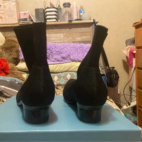 Pashion Footwear convertible heels the bootiein black with four inch block