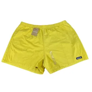 Patagonia Funhoggers 4&quot; Surfboard Yellow Shorts Women's Size XL