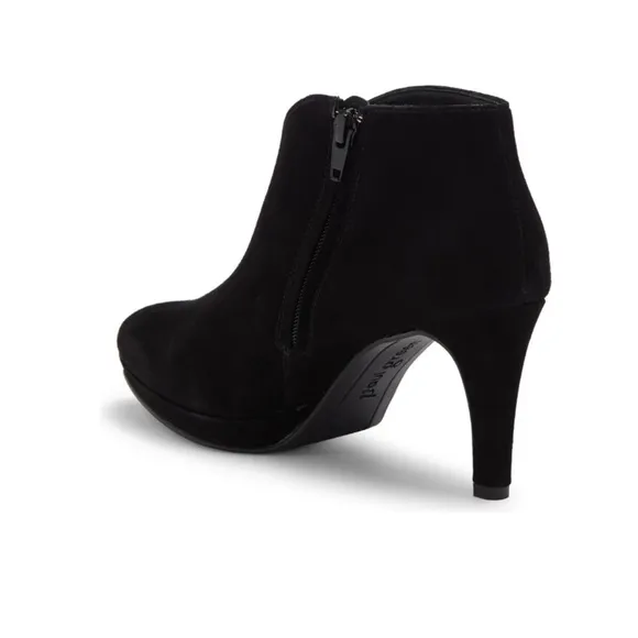 Paul Green Elle Bootie Black Suede‎ Size NWOT. Size: 9 US 6.5 AU