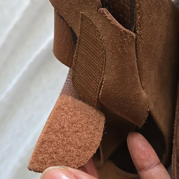 Pedro Garcia Brown Suede Wedges Boho Bohemian Western Summer Shoes