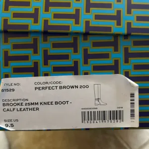 Perfect Brown Knee Boots - Calf Leather