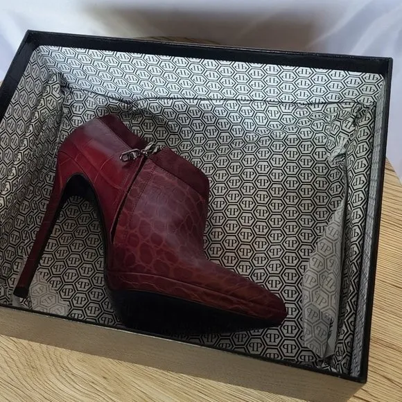 PHILIPP PLEIN - Pristine  Boots / Booties with BOX (coolest box) 37EU