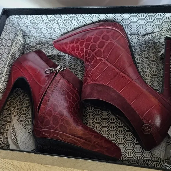 PHILIPP PLEIN - Pristine  Boots / Booties with BOX (coolest box) 37EU