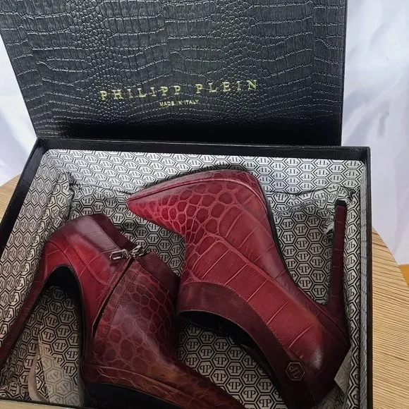 PHILIPP PLEIN - Pristine  Boots / Booties with BOX (coolest box) 37EU
