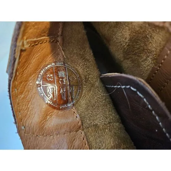 Pikolinos brown 2 tone leather ankle boots.   Size 40 (9).