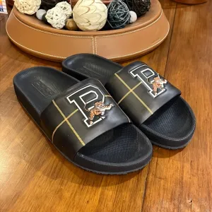 Polo Ralph Lauren Cayson Tartan Tiger slides sandals shoes new Mens size 7