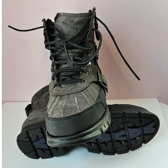 Polo Ralph Lauren Demond - Lace-Up Zip Boots