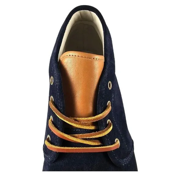 Polo Ralph Lauren Shoes Men's Size 13 Chukka Boots Blue Suede Keaton  NWOT