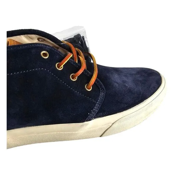 Polo Ralph Lauren Shoes Men's Size 13 Chukka Boots Blue Suede Keaton  NWOT