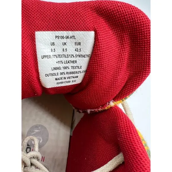 Polo Sport Ralph Lauren High-Top Sneakers PS 100-SK-HTL Men Size 9.5🛒