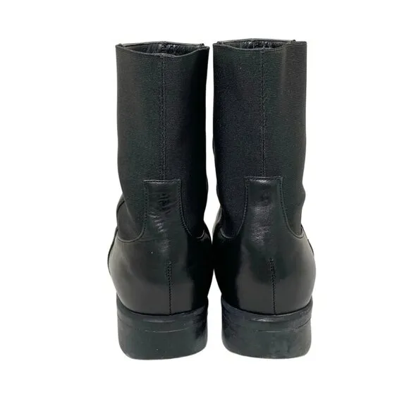 PRADA - Black Leather Women's Boots 118-050325