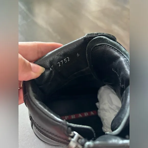 Prada Men’s high top sneakers