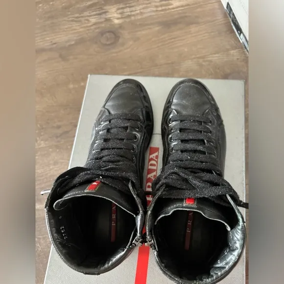 Prada Men’s high top sneakers