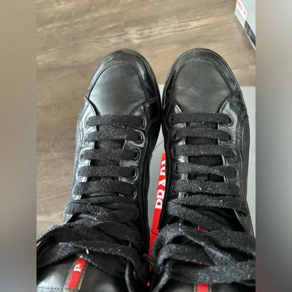 Prada Men’s high top sneakers