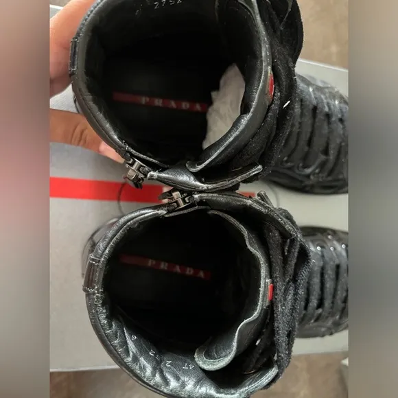 Prada Men’s high top sneakers