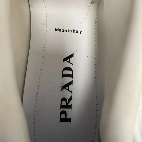 Prada Rush Gabardine RE-Nylon Quilted Men's Sneakers - Size 44 (11)