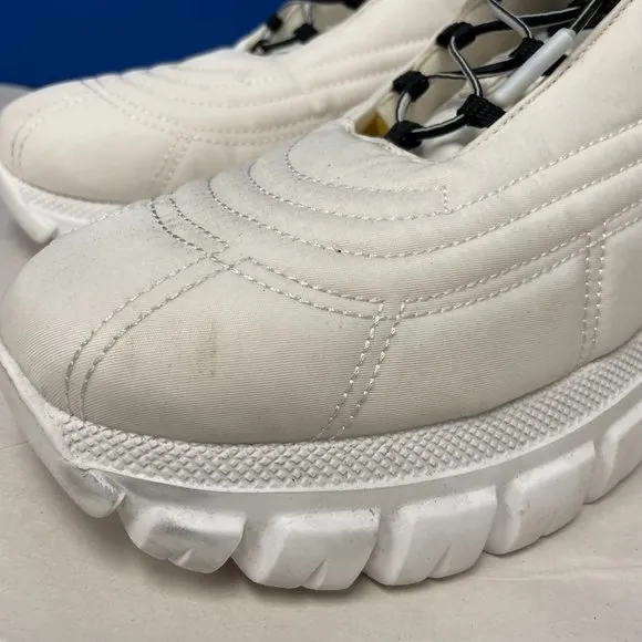 Prada Rush Gabardine RE-Nylon Quilted Men's Sneakers - Size 44 (11)