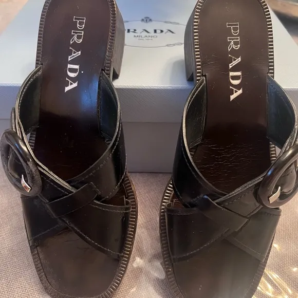 PRADA SANDALS 7.5