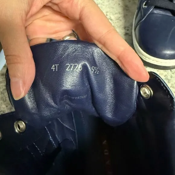 Prada Sport leather high top sneakers
