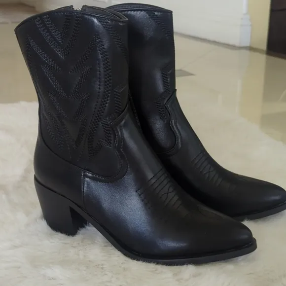 Princess Polly Dominique Wetern Boots