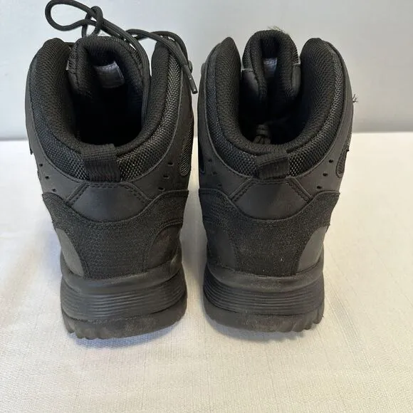 Propet Boots Mens 11 US Black Sentry 6&quot; Electrical Composite Toe Work Safety