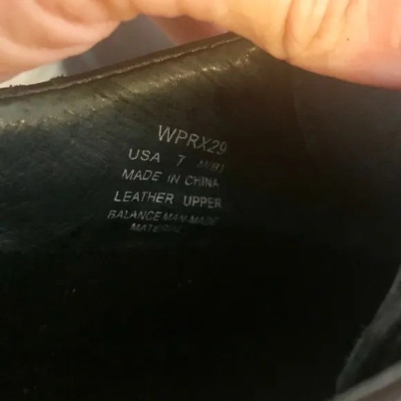 Propet Ped Rx Black Leather Lace Up Walking Shoes