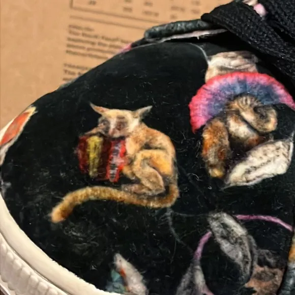 Puma Basket Classic Lo x HOH House of Hackney Critter shoes sneakers Mens 11