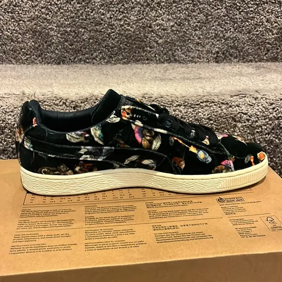 Puma Basket Classic Lo x HOH House of Hackney Critter shoes sneakers Mens 11